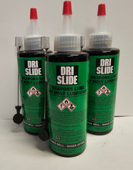 Drislide Weapons Lubricant, 4oz Bottle w/needle applicators - 3 pack